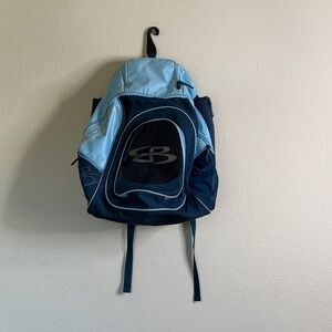 Boombah squadron baseball/softball bag backpack blue large used